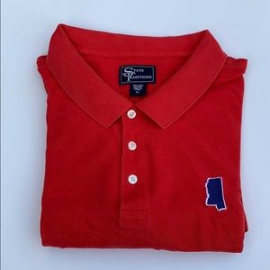 State Traditions - Mississippi Polo - Red